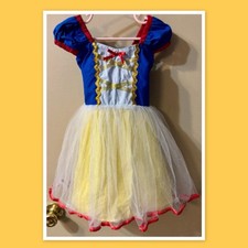 THE TWO PRINCESSES Snow White Dress/Costume  Size 4/5