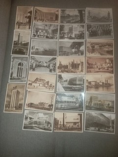Lot de 25 CPA exposition internationale de Paris 1937