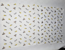 2 VTG 1994 Baby Looney Tunes Receiving Blanket Bugs Bunny Sylvester Tweety Daffy