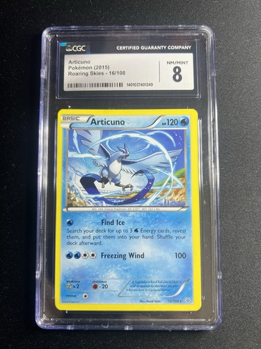 Articuno graded CGC 8 for sale on eBay