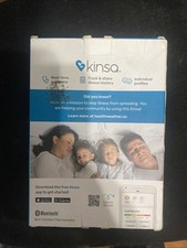 Kinsa Quick Scan Non-Contact Smart Digital Bluetooth Thermometer 1 Sec Readings