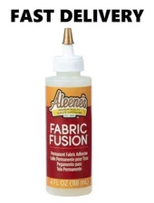 Aleene's Fabric Fusion Permanent Fabric Adhesive 4 fl. oz. Washable Fabric Glue