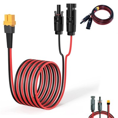 Solar Connector to XT60i 12AWG 16FT Solar to XT60i Cable 2 10 25 35 50 75 100FT 
