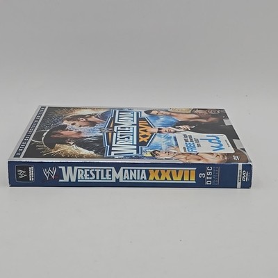 WWE Wrestlemania XXVII 27 DVD 2011 3-Disc Edition tested | eBay