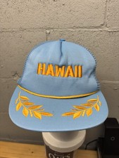 Vintage 80s Hawaii Trucker SnapBack Hat