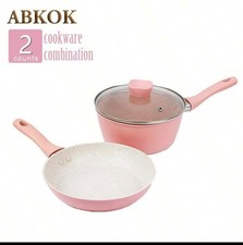 non stick cookware set (frying pan and soup pot)