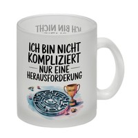 Herausforderung, Nicht Kompliziert Glas Tasse Pokal