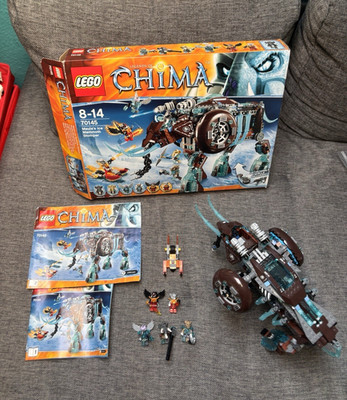 LEGO Legends of Chima 70145 Maula's Ice Mammoth Stomper 640 Teile 8-14