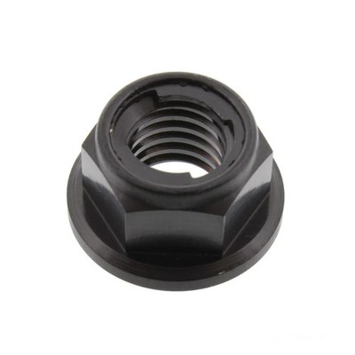 Kettenrad Mutter M8x1.25mm Titan schwarz für Suzuki DR 650 RU Dakar 1990