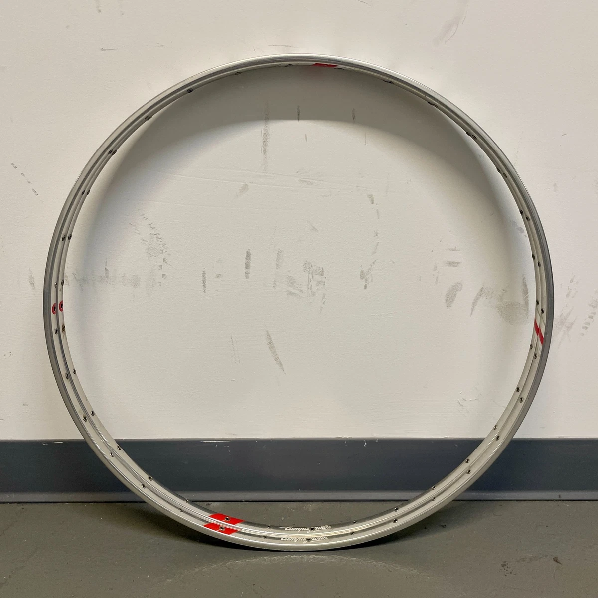 Paire De Jantes Campagnolo Record Strada - 700c X 22mm - 32 Trous - Tubular - NOS