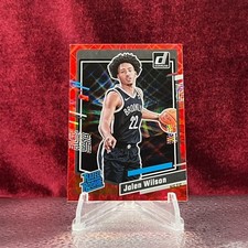 2023-24 Donruss - Rated Rookie Jalen Wilson #224 Holo Red Laser Nets