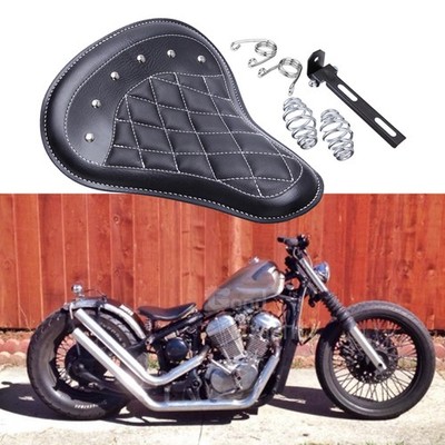 Motorrad Solositz Fahrersitz Mit Feder Halterung Für Honda Shadow VLX 600 VT600C