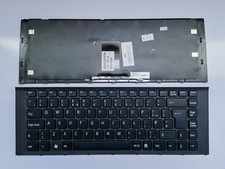 Teclado con marco negro para SONY VAIO VPC EA serie VPCEA del Reino Unido