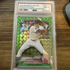 2025 Bowman Chrome Roman Anthony Green Geometric Refractor #60 /99 PSA 10