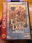 Liberty Or Death - CIB W/REG CARD***MINT**** SEGA GENESIS