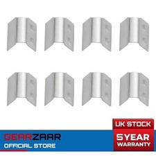 Rain Wind Deflector Clips For Heko G3 SNED Retaining Car UK NEW Metal 8PCS