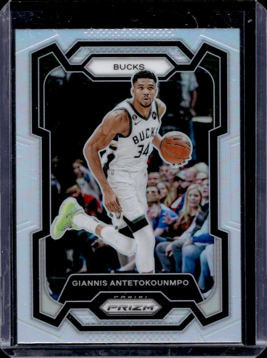 Giannis Antetokounmpo 2023-24 Panini Prizm #103 Silver