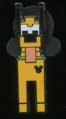 DLR Hidden Mickey 2019 8 Bit Pluto Disney Pin 135105