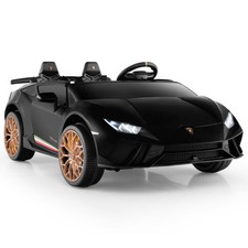 24V Ride-on Car for Kids 4WD 2-Seater Licensed Lamborghini Electric Vehicles wit