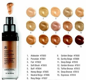 arbonne rosy beige foundation
