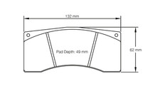 Pagid Racing Brake Pads - 1607