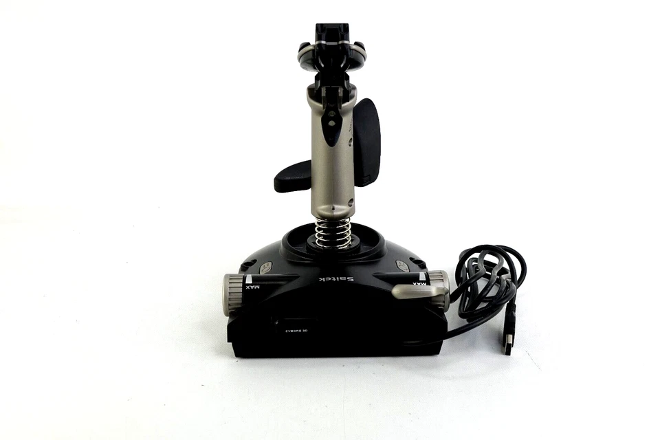 Saitek Cyborg 3D Platinum USB Flight Stick Joystick - Image 4 of 4