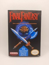 NES - Final Fantasy - Box Cover ONLY