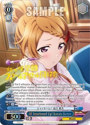 Kanata Konoe LNJ WE39-E042 FP Weiss Schwarz Love Live School Idol Premium