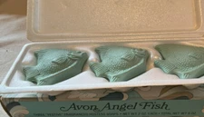 Vintage Angel Fish Soaps by Avon.   Three soaps, 2 oz each.  6 oz total w/ box