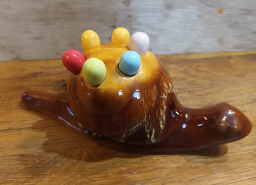 Porte-piques à Escargots / Cocktail En Céramique - Lot En Multicouleur, Très Bon état