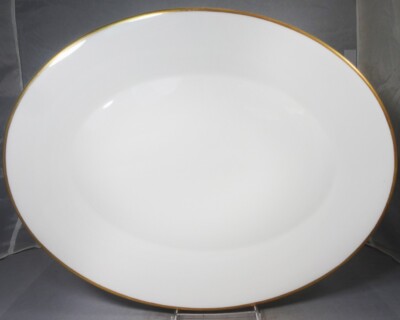 HORIZON H5252 by Minton Oval Large Platter 15.5'' NEW NEVER USED made in England