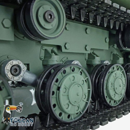2.4G 1/16 Scale Heng Long 7.0 Soviet KV-1 RTR RC Tank Model 3878 Plastic Version - Picture 5 of 11