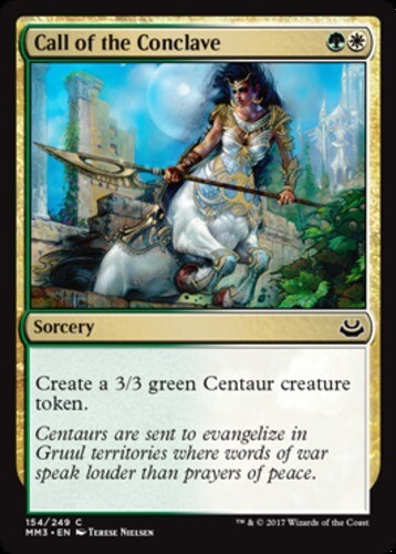 Call of the Conclave ~ Moderately Played Modern Masters 2017 MTG Magic UltimateM - Picture 1 of 1