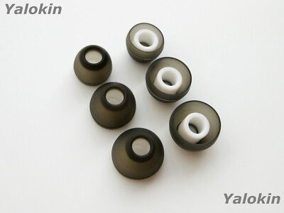 6pcs Eartips for LG Tone Free HBS-FN7 FN6 FN4 - S/M/L Ergo Comfort Earbuds
