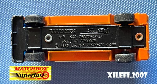 matchbox superfast serie n° 11 car transporter 1:80 made england by lesney 1976 - Foto 8 di 8