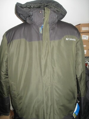 Columbia Men's Path To Anywhere Jacket Item #WM5451 Olive/Black Large