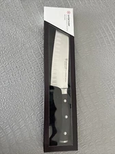 Wusthof Classic Ikon - 7" Santoku w/ Hollow Edge