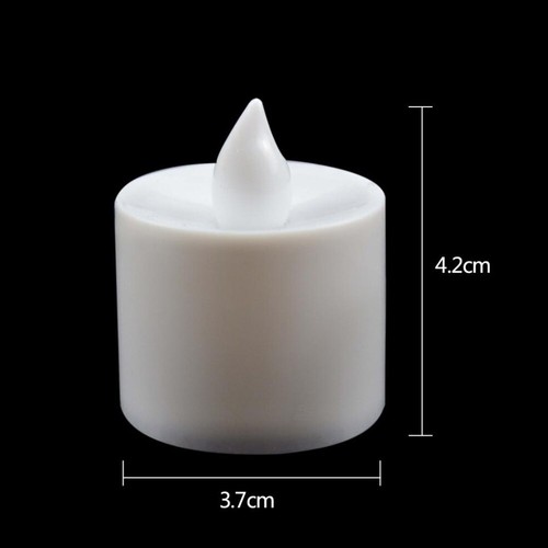 10/50X LED Electronic Candle Tea Light Flameless Pink Purple Color Decor RLM710 - Picture 2 of 12
