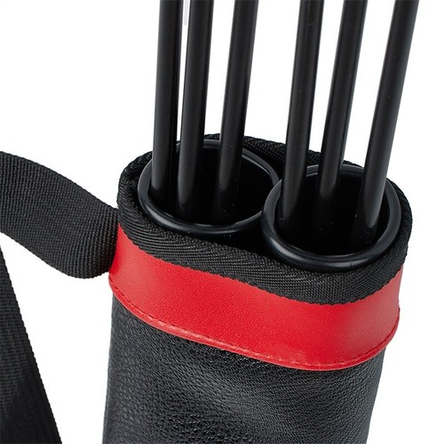 Archery Arrow Quiver 2 Tube Waist Holder Straps Bag Belt Clip Bow Hunting Target - Picture 15 of 21
