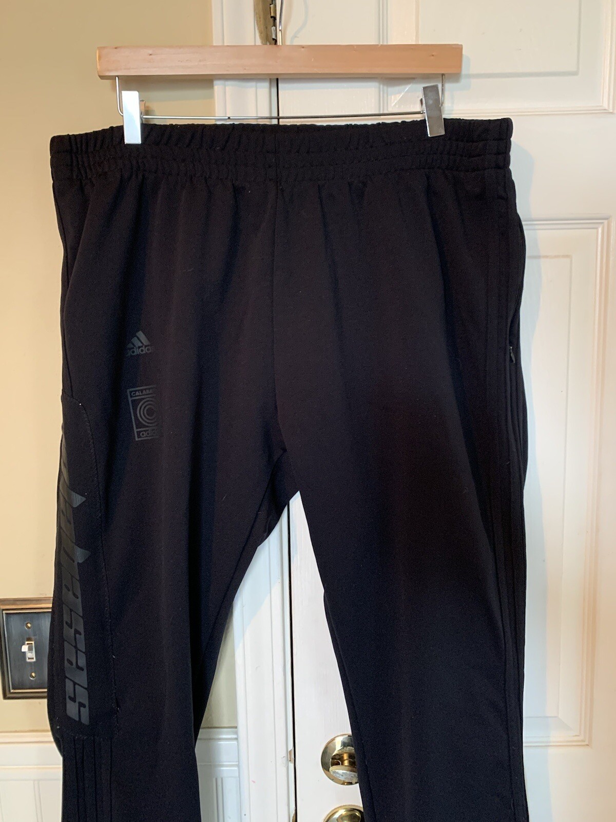 adidas calabasas track pants black