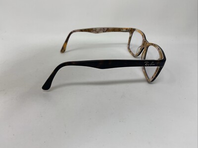Ray-Ban RB5228 5409 Eyeglasses Frames 50-17-140 Multicolor‎ Tortoise Demo Lens Ray-Ban RB 5228 5409 50-17-140 Tortoise Full Rim Plastic  main image 4