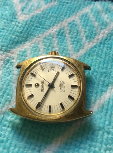 rare quality vintage ladies roamer anfibio matic watch