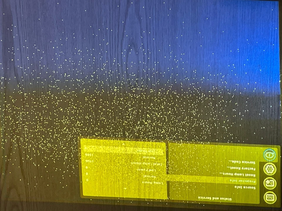 INFOCUS IN2104EP Projector PIXLES on projection Total lamp hours 1506 Working - Image 3 of 4