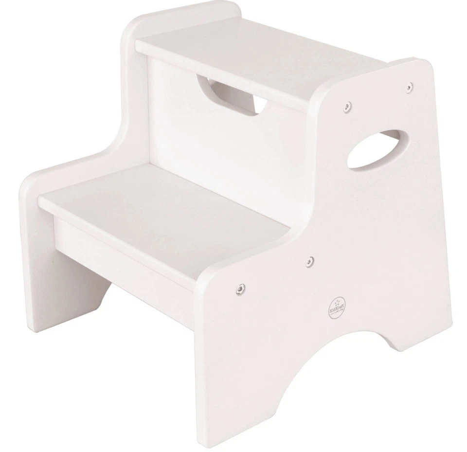 Taburete pintado para niños pequeños paso 2 muebles silla TREN PERSONALIZADO Foto 3 de 4