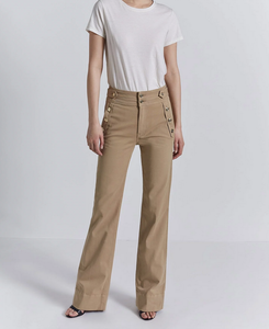 Details About 278 New Current Elliott Maritime Pant In Light Kelp Khaki Sz 27 Nautical Chic - 