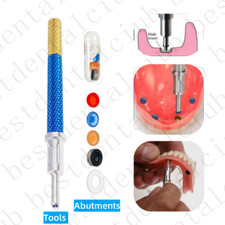 Dental Extraction Locator Core Tool Universal Implant Retention Caps Insertion