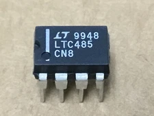 (2 PC)   LINEAR TECH   LTC485CN8   Line Transceiver, 1-Driver, 1-Receiver, 8 Pin