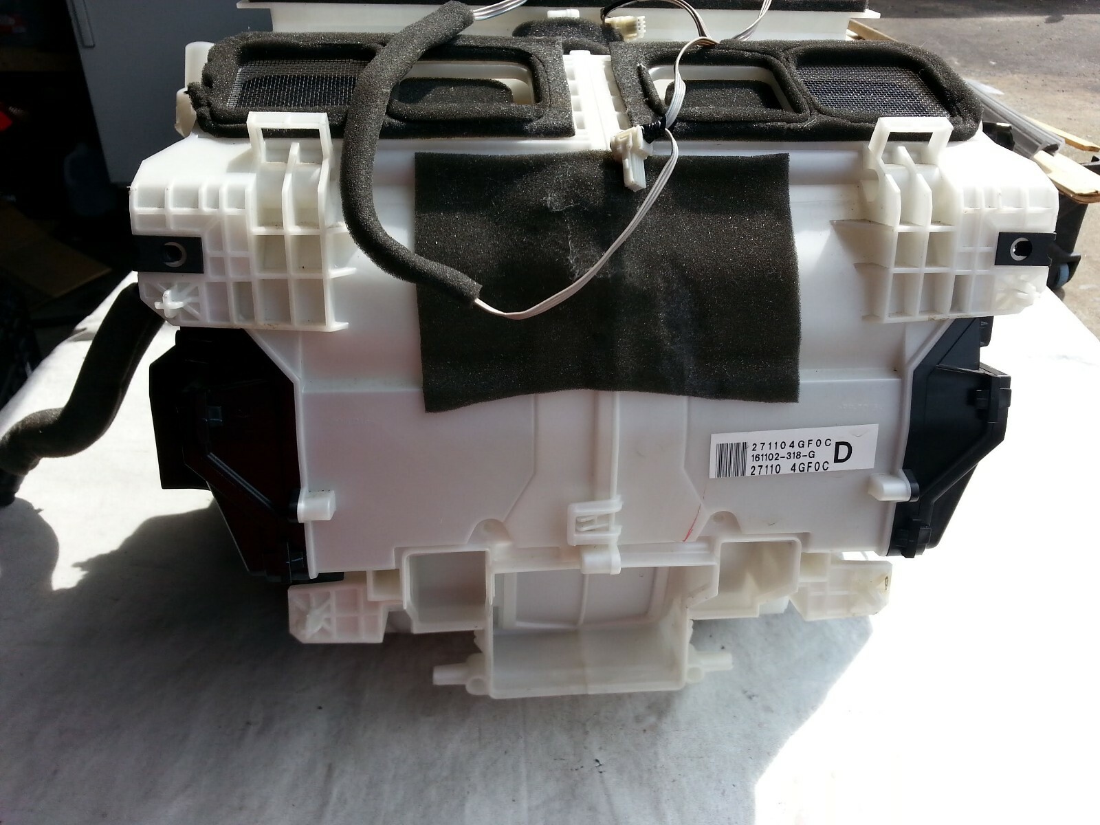 INFINITI Q50 Q60 OEM AC EVAPORATOR HEATER CORE HOUSING ASSEMBLY 1420