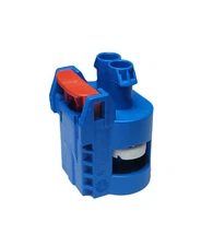 10-Pack TE Connectivity AMP MCP 2.8K 2 Position REC HSG Assy SLD Connectors Blue