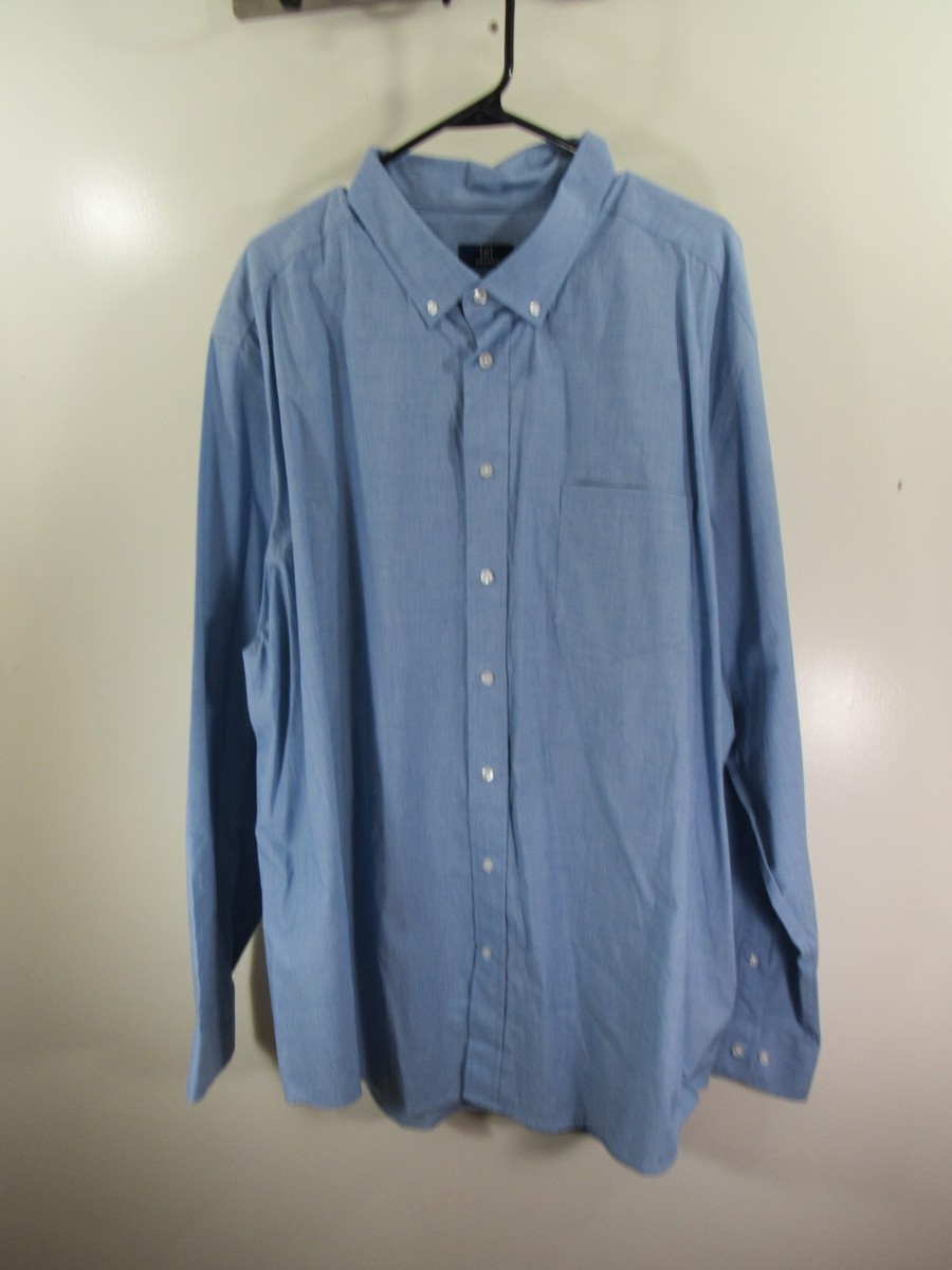 men's 3x dress shirts George Men's Classic Dress Shirt with Long Sleeves, Sizes S-3xl, Size: Medium, White